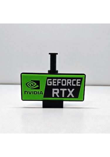 Ayarlanabilir Ekran Kartı Tutucu Nvidia Geforce Rtx Logolu