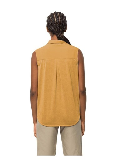 Jack Wolfskin 1403264 Sonora Sleeveless Shirt W Kadın Gömlek 001