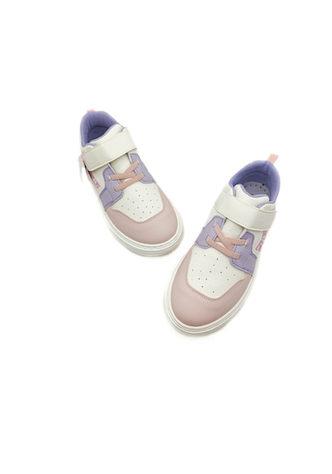 Şiringenç Pembe Renk Ortopedik Kız Çocuk Spor Ayakkabı Pembe