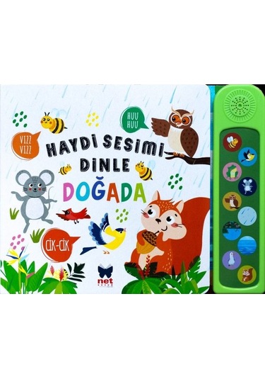 Haydi Sesimi Dinle - Doğada - Ömer Canbir - Net Çocuk Yayınları