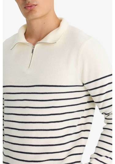 Defacto Ekru Erkek Kazak F1522ax/er140 Ekru