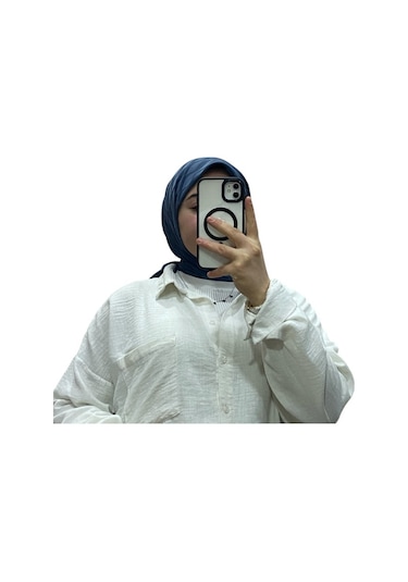 Losyana Jakarlı Su Yolu Desenli Eşarp 1034 füme