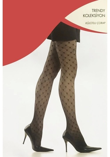 Penti Sardun Kadın Külotlu Çorap Siyah