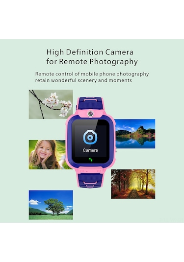 Vkemall Q12 Pembe Çocuk Akıllı Saat