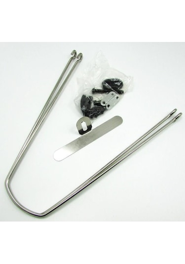 Forte Gt Şehir Bisiklet Fiber Çamurluk Xbyc 405 Siyah