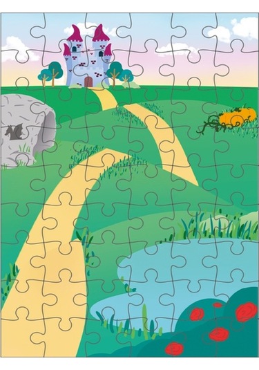 Alice And Grace Imaginory Figürlü Puzzle Masal