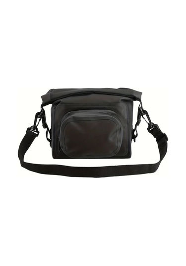 Willowhaven Yellow 1 Adet Dağ Bisikleti Ekipmanı Sürüş Çantası Büyük Kapasiteli Pvc Kumaş Ayrılabilir Tam Sıkıştırmalı Bisiklet Depolama Çantası Haki