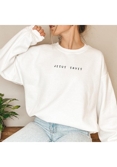 Beyaz İsa Kurtarır Kazak Hıristiyan Tişörtü İnanç Üst İsa Hoodie İncil Ayetleri Crewneck Kazak Kadın Grafik Kazak Tops Beyaz Beyaz İsa Kurtarır Kazak Hıristiyan Tişörtü İnanç Üst İsa Hoodie İncil Ayetleri Crewneck Kazak Kadın Grafik Kazak Tops Beyaz