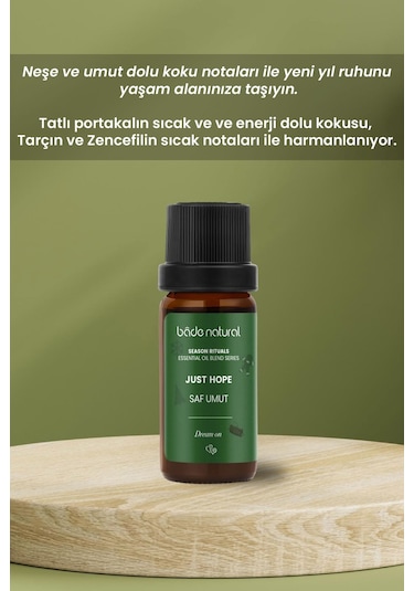 Bade Natural Saf Umut Aromaterapi Karışımı 10 ML