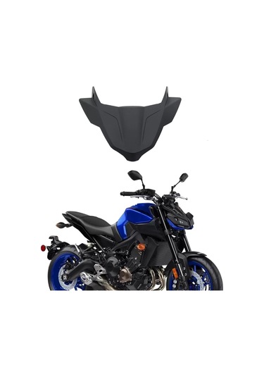 Nayomiglow Motosiklet Ön Camı Yamaha Mt-09 Mt 09 2017-2020 Rüzgar Deflektörü Pare-brise 2018 2019