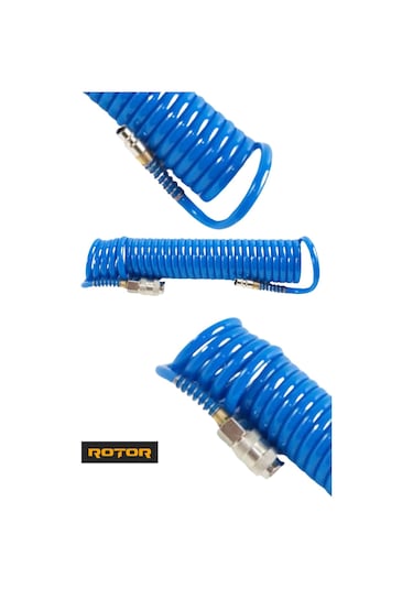 Pu0508 5x8x5 Kompresör Spiral Hava Hortumu 5mt