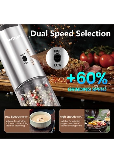 Motion003 Hk008r 2 Tekli Veya Çift Paket Gümüş Kaplamalı Paslanmaz Çelik Şarj Edilebilir Elektrikli Biber Değirmeni İnceltme Ayarı Değişken Hız Öğütme Saklama Tabanı Beyaz Led Işık Ahşap Motion003 Hk008r 2 Tekli Veya Çift Paket Gümüş Kaplamalı Paslanmaz Çelik Şarj Edilebilir Elektrikli Biber Değirmeni İnceltme Ayarı Değişken Hız Öğütme Saklama Tabanı Beyaz Led Işık Ahşap