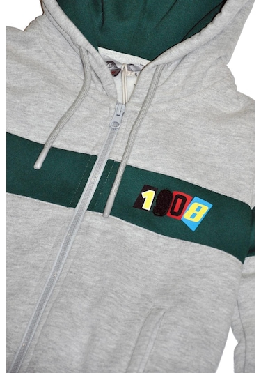 Lee Cooper Vıctor 2 Erkek Çocuk Sweatshırt Gri Melanj-16987-gri Melanj Gri Melanj