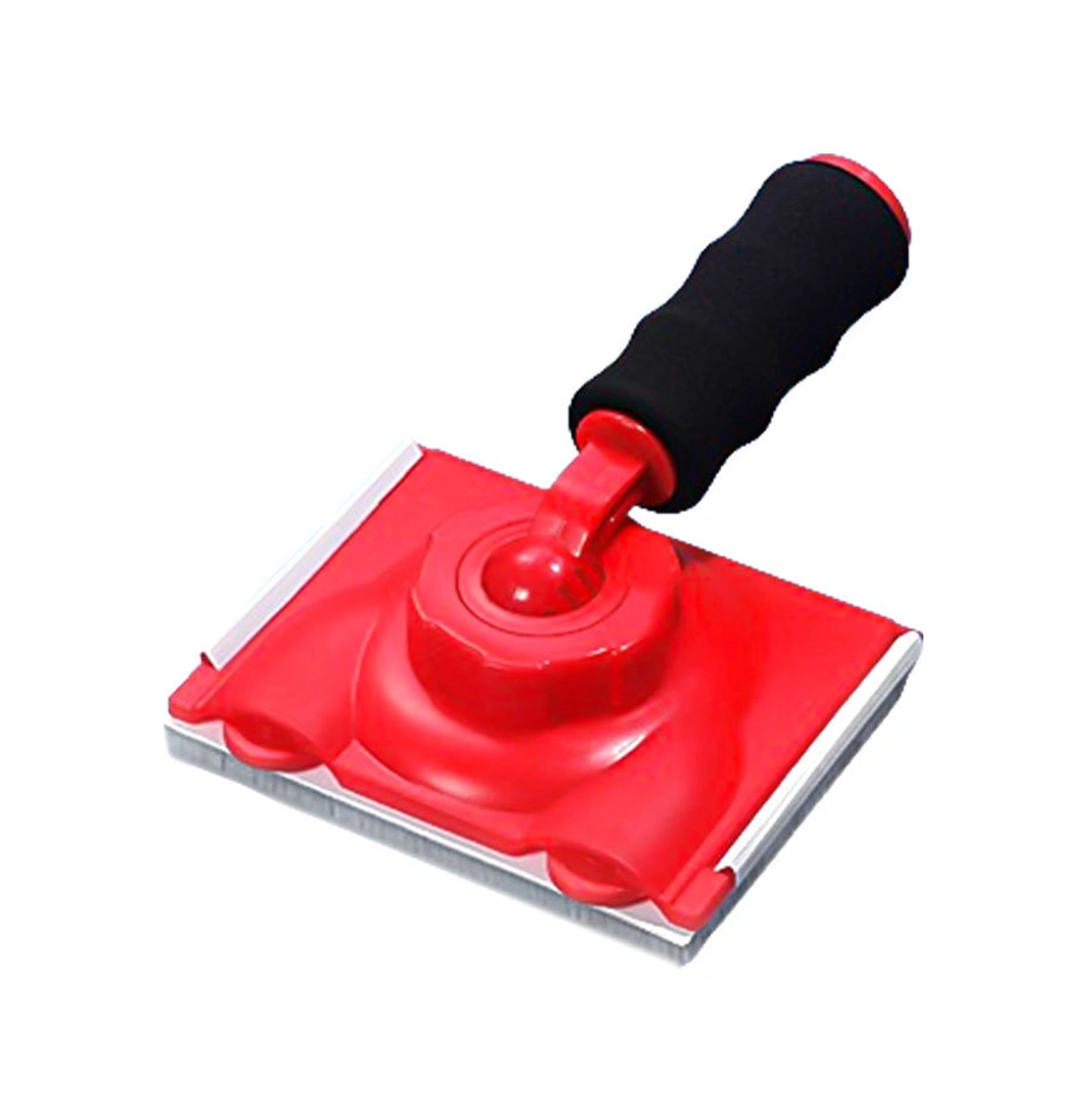 Youtek El Tipi Ev Dekorasyonu Boya Kenar Düzeltici - Üçlü Set Floklu Sponge Fırça İle Köşe Ve Kenar Tamiri Aracı