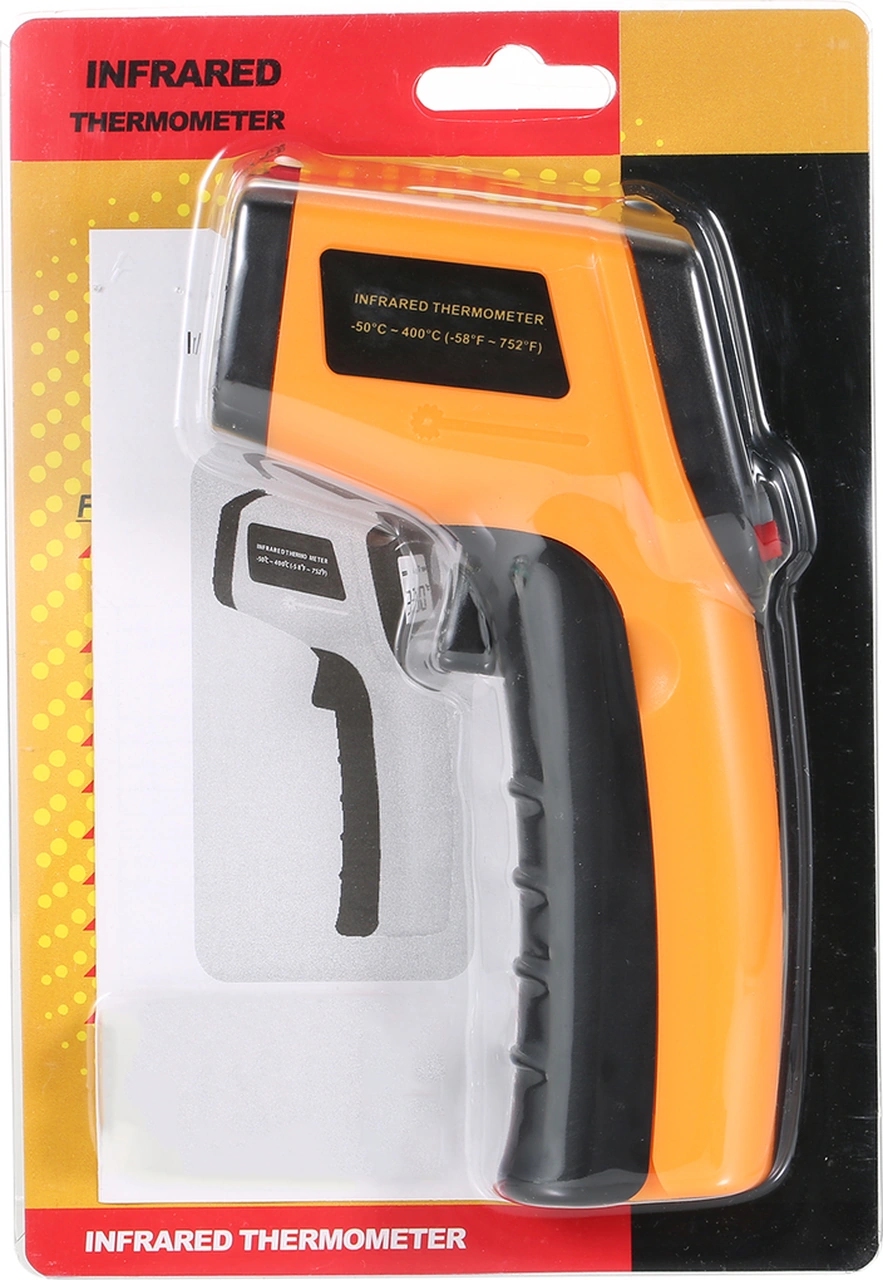 Lemestar Endüstriyel Enstrüman Gm320 -50 İle 400 C Arası Sıcaklık Ölçer Turuncu İnsan Sıcaklığı Ölçemez, Pil Yok