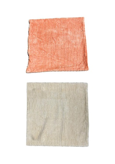 Homyl Kadife Yastık Kılıfı, Atma Kılıfı 18x18 Inç/45x45 Turuncu