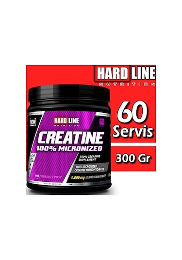 Hardline Kreatin 300 Gr Micronize Creatine Natural Aroması