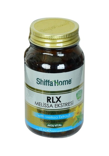 Shiffa Home Rlx Melissa Ekstresi Kapsülü 560 MG x 60kapsül Relax