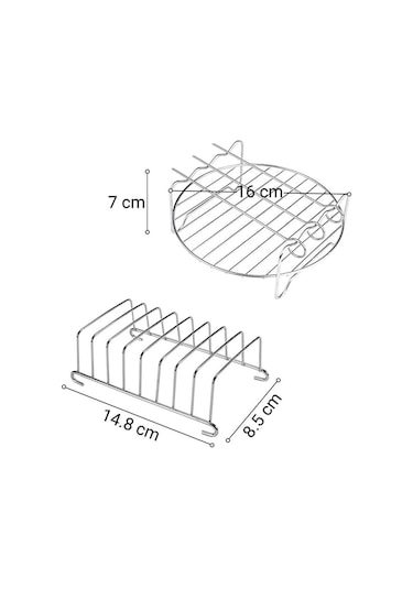 Philips Airfryer Essential 4,1 L, Hd9200 İle Uyumlu Izgara Teli ,ekmek Kızartma