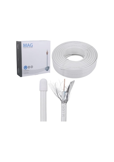 Mag Rg6 U4 64 Tel Smart Anten Kablosu 100 Mt.