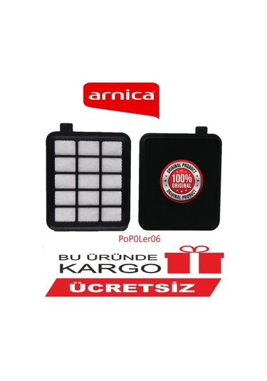 Arnica Pika Et14410 Süpürge Giriş Filtre Hepa Takımı (432544337)