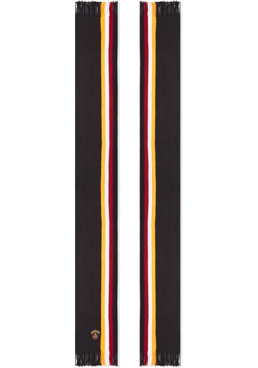 Gsstore Galatasaray Püsküllü Triko Atkı U252178 Siyah