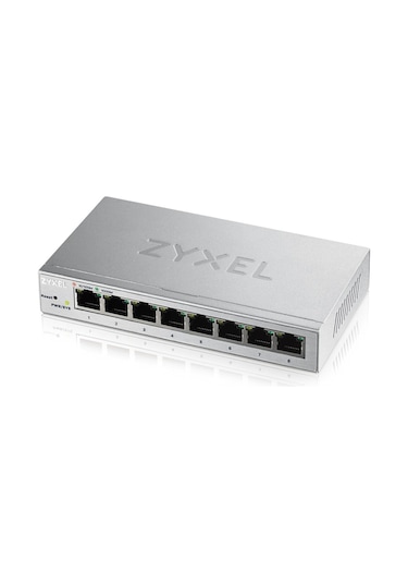 Zyxel GS1200-8 8 Port Gigabit Web Yönetilebilir Switch
