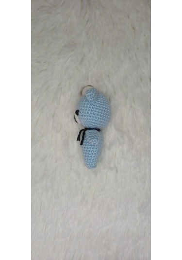 Amigurumi Ayıcık Anahtarlık Mavi