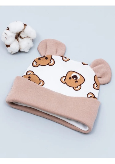 Allbaby Fermuarlı Şapkalı Kundak-kalyon 311220535 Kahverengi