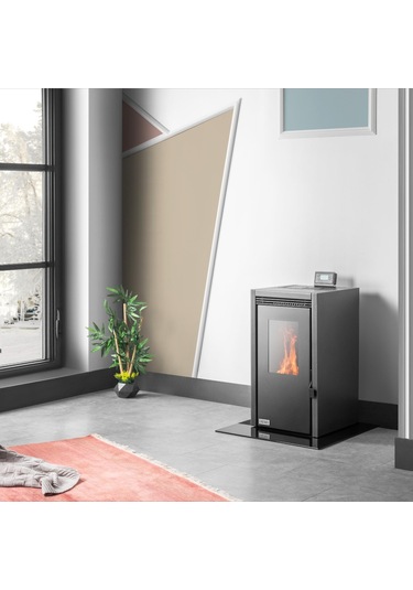 Rehome Teba Dp-06 Üflemeli Pelet Sobası 8-10 Kw