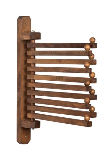 Döner Kollu Masif Ahşap Duvar Tipi Havluluk - Çok Amaçlı Askılık