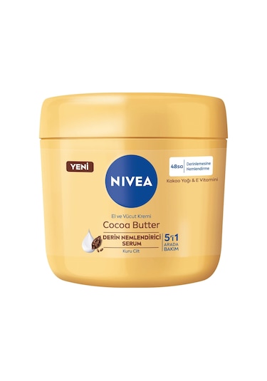Nivea Cocoa Butter El ve Vücut Bakım Kremi 400 ML