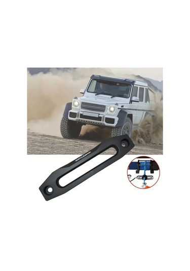 Elmpaly Siyah 8000-13500 Lb Suv Atv Utv Vinç Dayanıklı Alüminyum Sentik Halat
