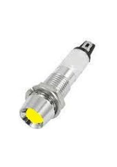 Ic-225 Sinyal Lambası 8mm Metal 220v - Sarı