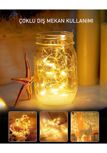 Miletus Peri Led Güneş Enerjili Bahçe Lambası 20 M