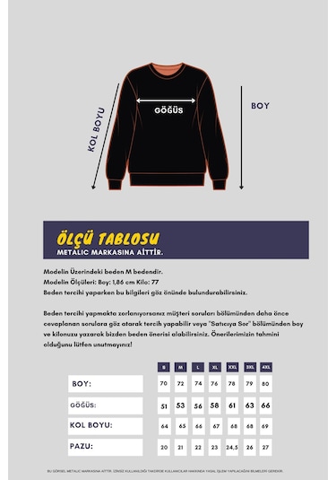 Metalic Erkek Antrasit Çift Bisiklet Yaka Standart Rahat Kesim Sweatshirt Antrasit