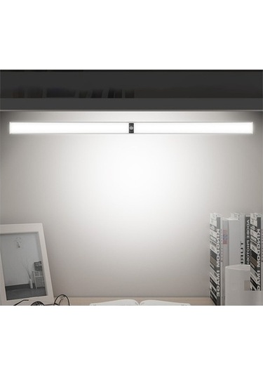 Opulentliving Geeroyoo Hareket Sensörlü Dolap Işığı - 3 Renkli, Şarj Edilebilir, 200-800mm, Beyaz Beyaz