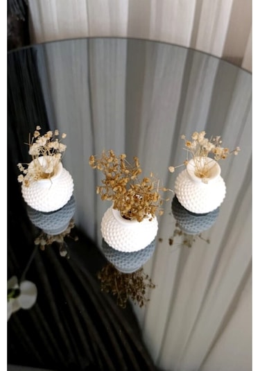Bernami Biblo Pinterest Mini Vazo Set Çiçesiz - 3 Adet