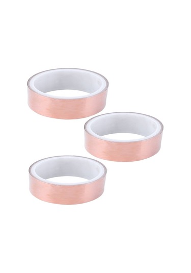 Trendooze Homyl Tek Taraflı İletken 3cm Bakır Salyangoz Bariyer Bant El Malzemesi