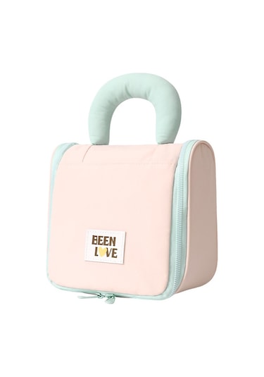 Kancalı Seyahat Kozmetik Saklama Çantası Pembe