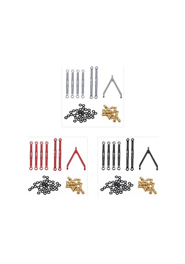 Didadodo Scx24 Rc Araç İçin Hafif Alüminyum Bağlantı Çubukları Seti