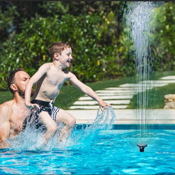 Fortunelane Güneş Enerjili Bahçe Çeşmesi - 4 Püskürtme Başlığı İle Şık Dekor Diğer