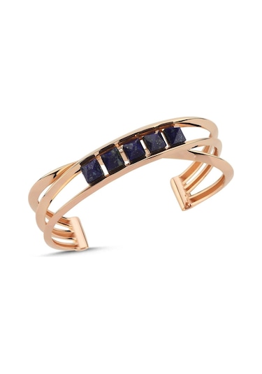 Lapis Taşlı Altın Bileklik