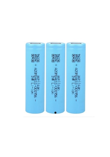 Aspilsan INR18650A28 3.7 V 2800 mAh Li-ion 5C Şarjlı Pil 3'lü