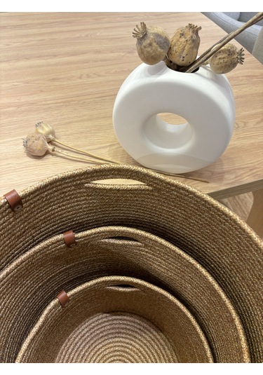 Rover Çok Amaçlı Düzenleyici Sepet, Saksılık, Organizer 20-26, Küçük Boy Hasır