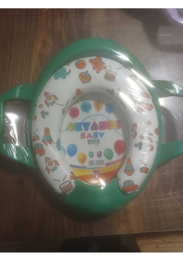 Çok Renkli Çocuk Tutmalı Klozet Oturağı