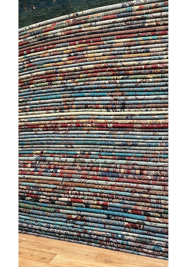 El Dokuma Afghan Halısı Bordo