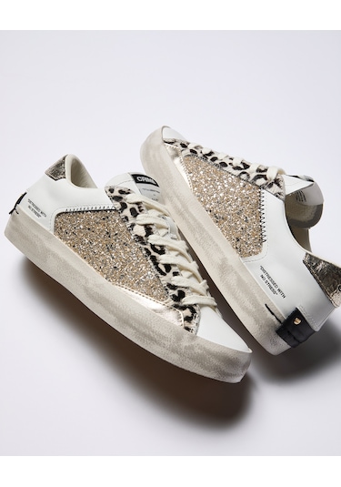 Sneaker Kadın 29003pp8.26 Crime London Dıstressed 26/c08l Platinum