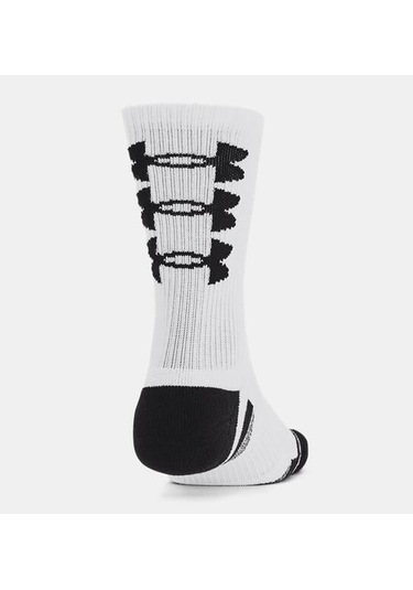 Under Armour Performance Tech Nov 3pk Crew Mid Çorap-31778 Beyaz