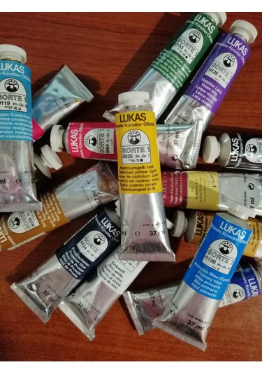 Lukas Sorte 37 ML Yağlı Boya Kadmium Sarı Açık